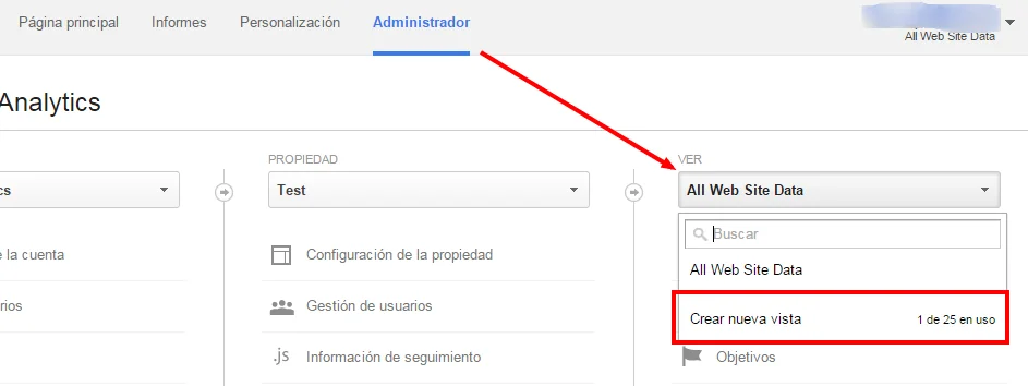 crear-vistas-Google-Analytics